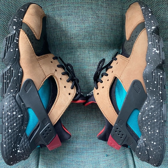 Air Huarache Light British Tan Geode Green/ Teal (2022) - Picture 5 of 6